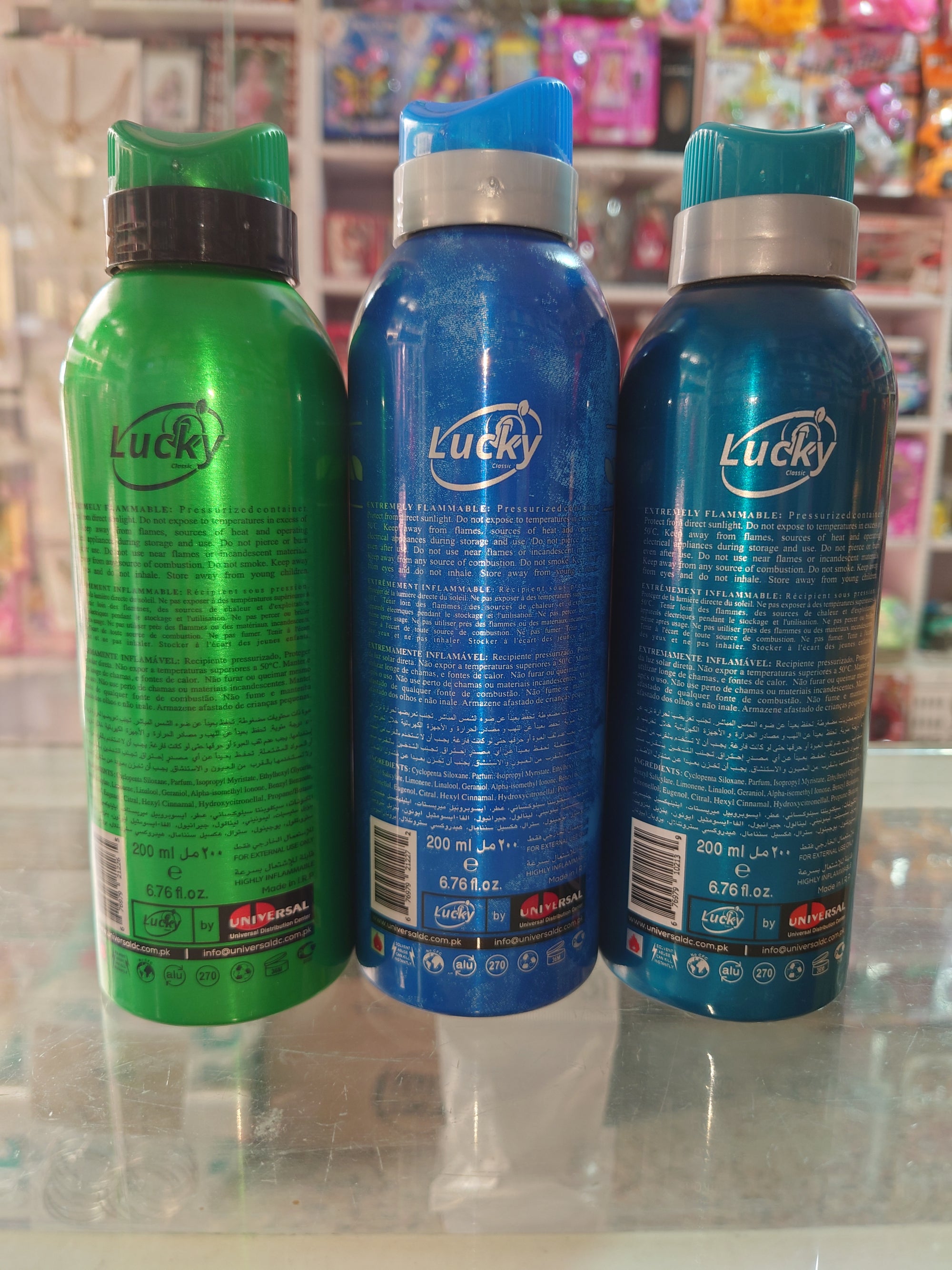 3-in-1 Body Spray Deal – 200ml x 3 | Long-Lasting Fragrances