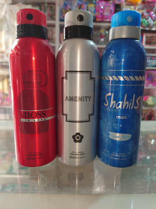 3-in-1 Body Spray Deal – 200ml x 3 | Long-Lasting Fragrances