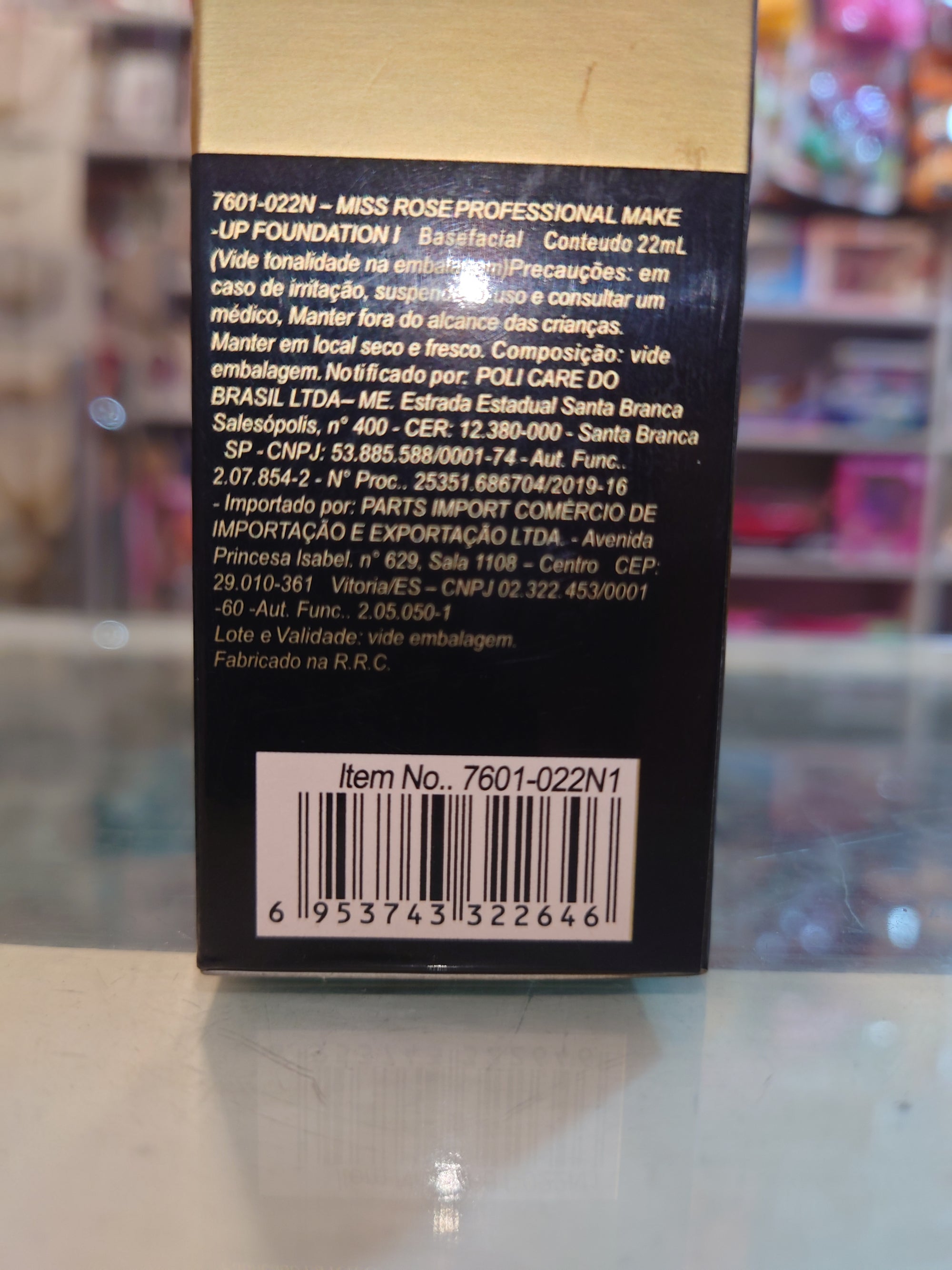 Miss Rose Liquid Foundation – Full Coverage |01