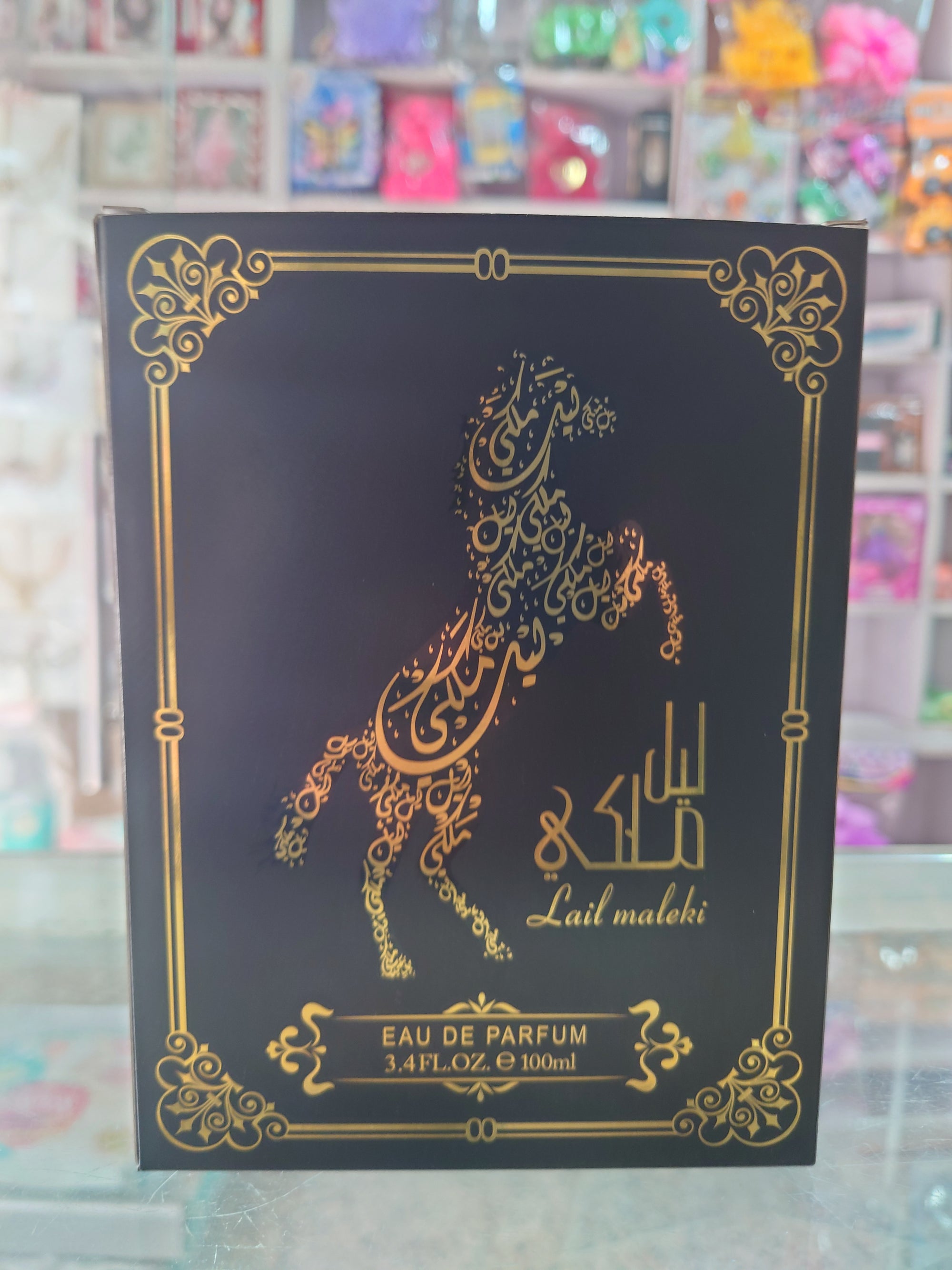 Lattafa Lail Maleki Eau de Parfum – 100 ml (Unisex | Floral Amber-Spice Fragrance)