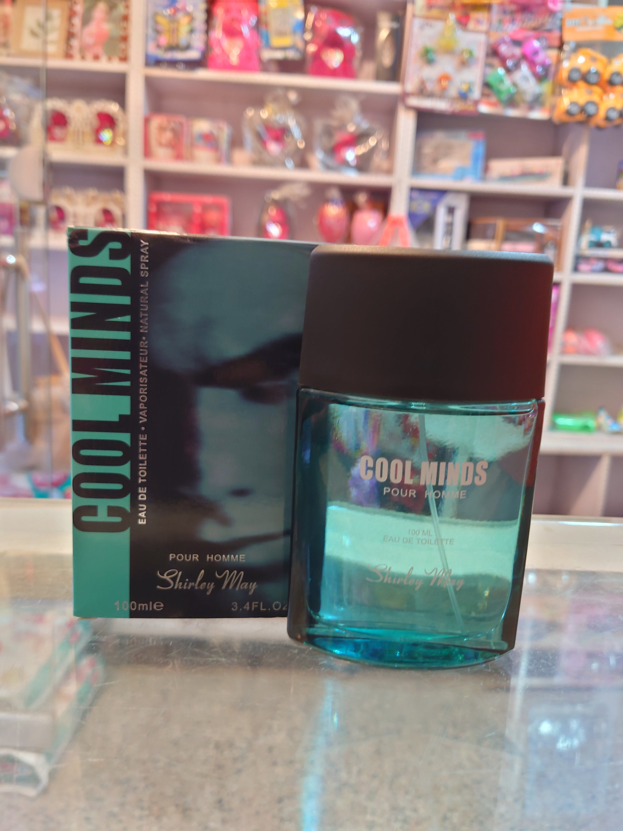 Shirley May Cool Minds Perfume for Men – 100 ml | Fresh & Aquatic Fragrance