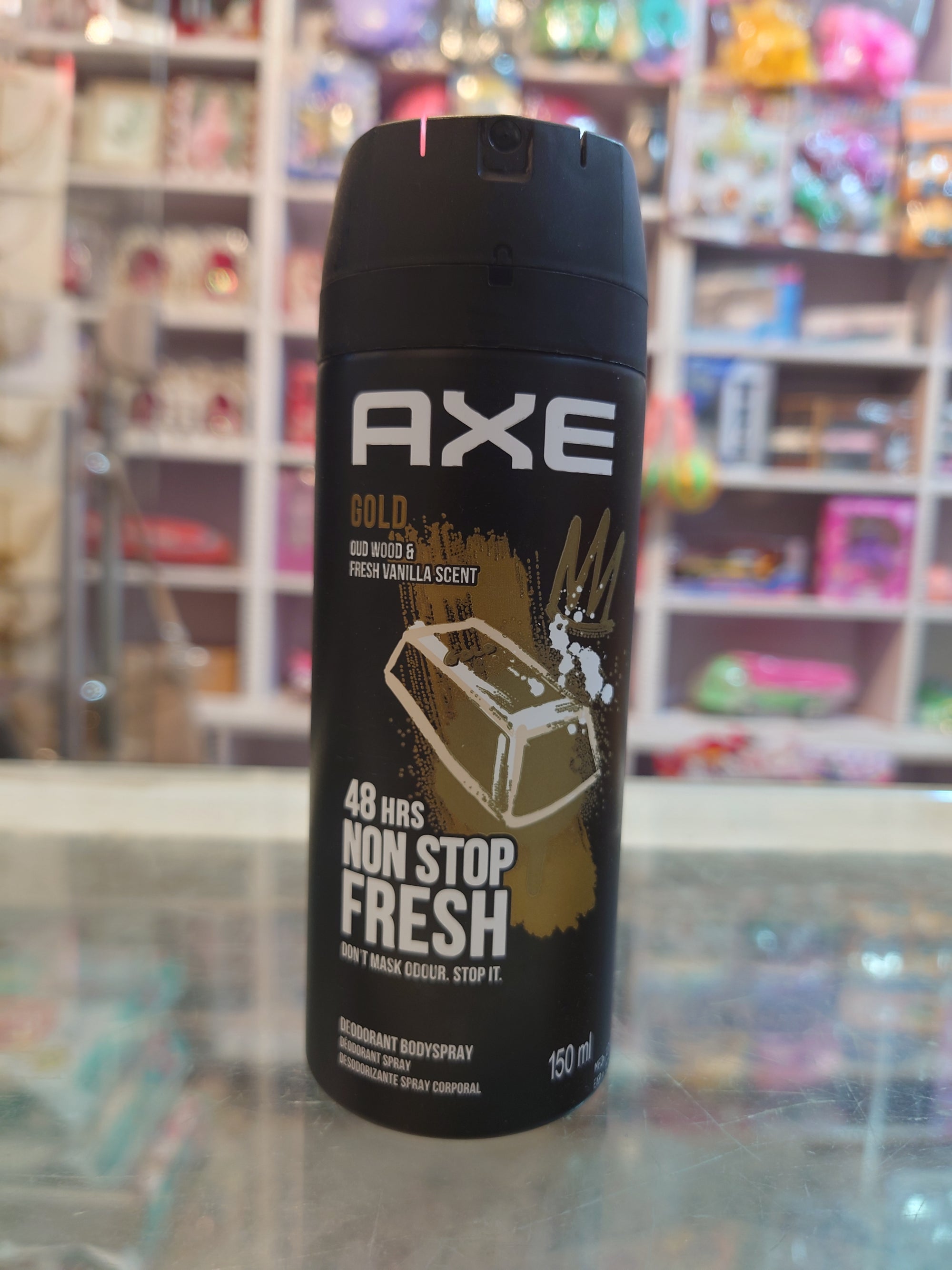 AXE Body Spray – Gold Ouro | Long-Lasting Fragrance – 150ml