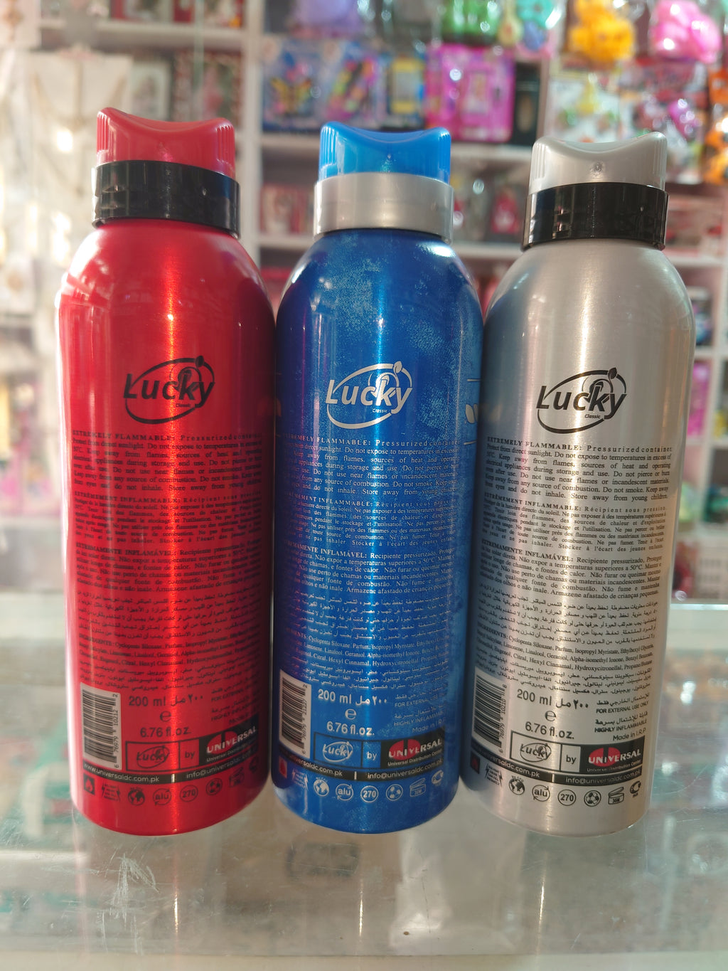 3-in-1 Body Spray Deal – 200ml x 3 | Long-Lasting Fragrances