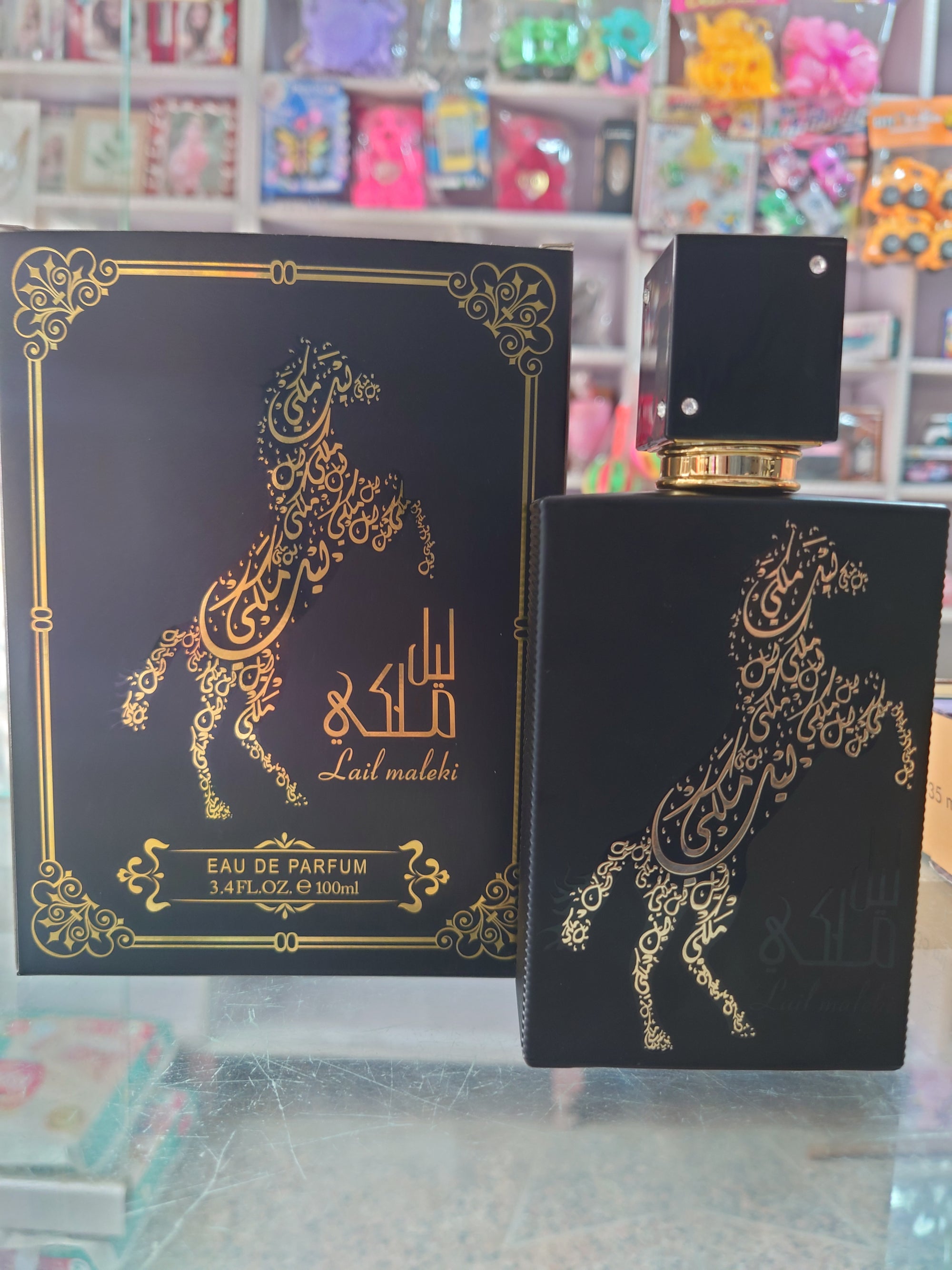 Lattafa Lail Maleki Eau de Parfum – 100 ml (Unisex | Floral Amber-Spice Fragrance)